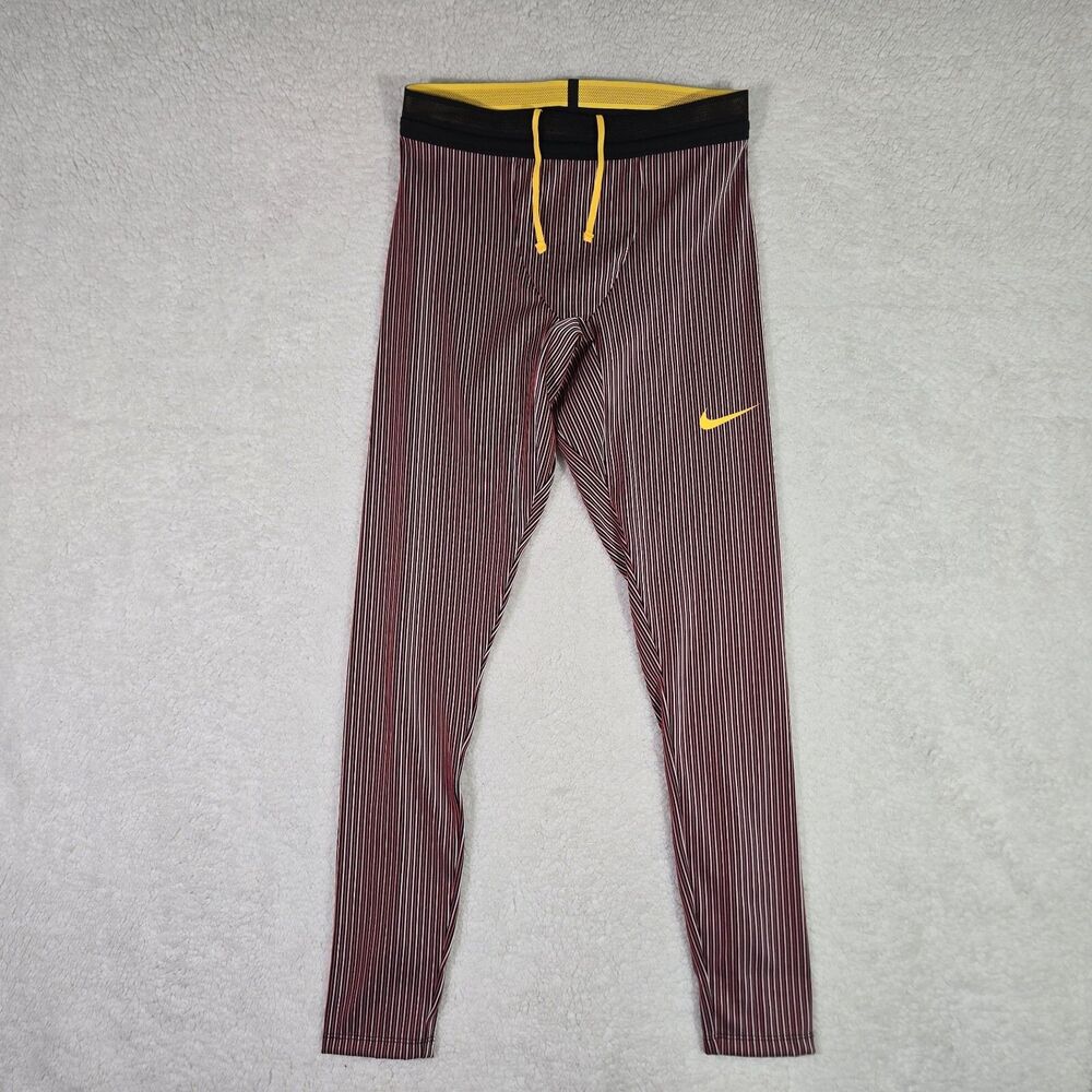 Nike Pro Elite Track & Field Uganda Long Tights USA Made Mens Medium AO8491-000